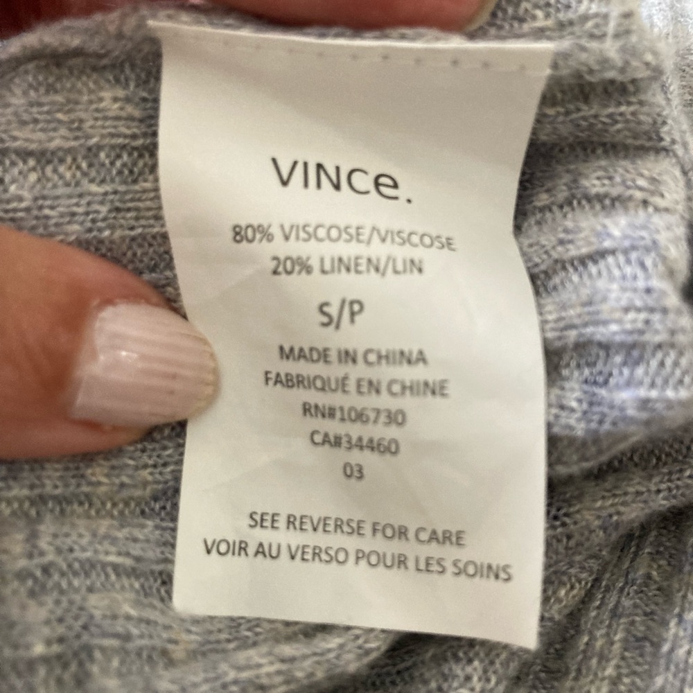 Vince lightweight open cardigan - Picture 4 of 4